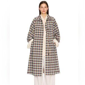 The Row Tavishina Coat in Silk and Cotton